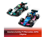 LEGO City 60444 F1® Garaż i bolidy Mercedes-AMG i Alpine - 1298086 - zdjęcie 7